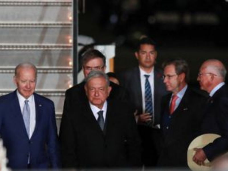 Arribo de Joe Biden al AIFA