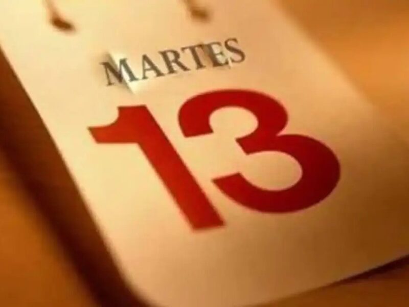 Martes 13, día de mala suerte