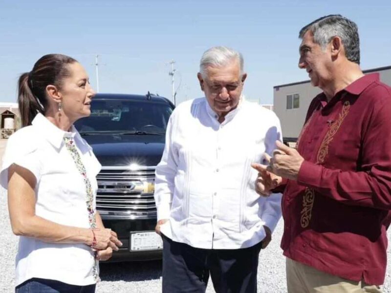 Supervisan AMLO y Sheinbaum avances en la Agencia Nacional de Aduanas