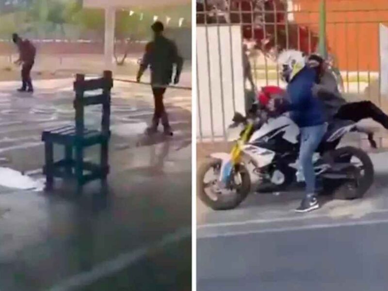Dos sujetos intentan prender fuego en casilla electoral en Querétaro