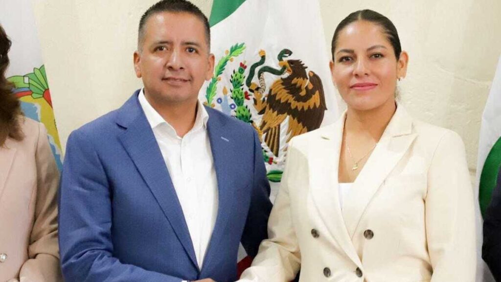 Realizan Mundo Tlatehui y Lupita Cuautle primera reunión para la transición en San Andrés Cholula