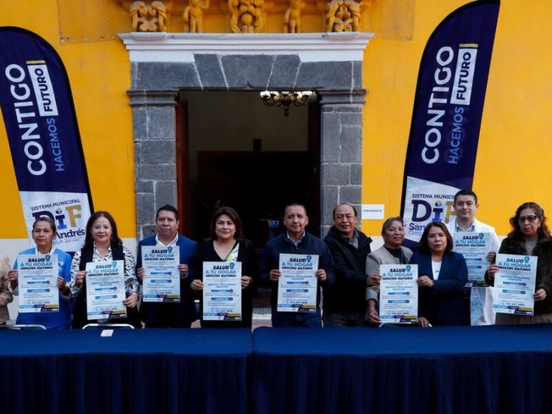 Mundo Tlatehui presentó el programa Salud a tu hogar, adultos mayores