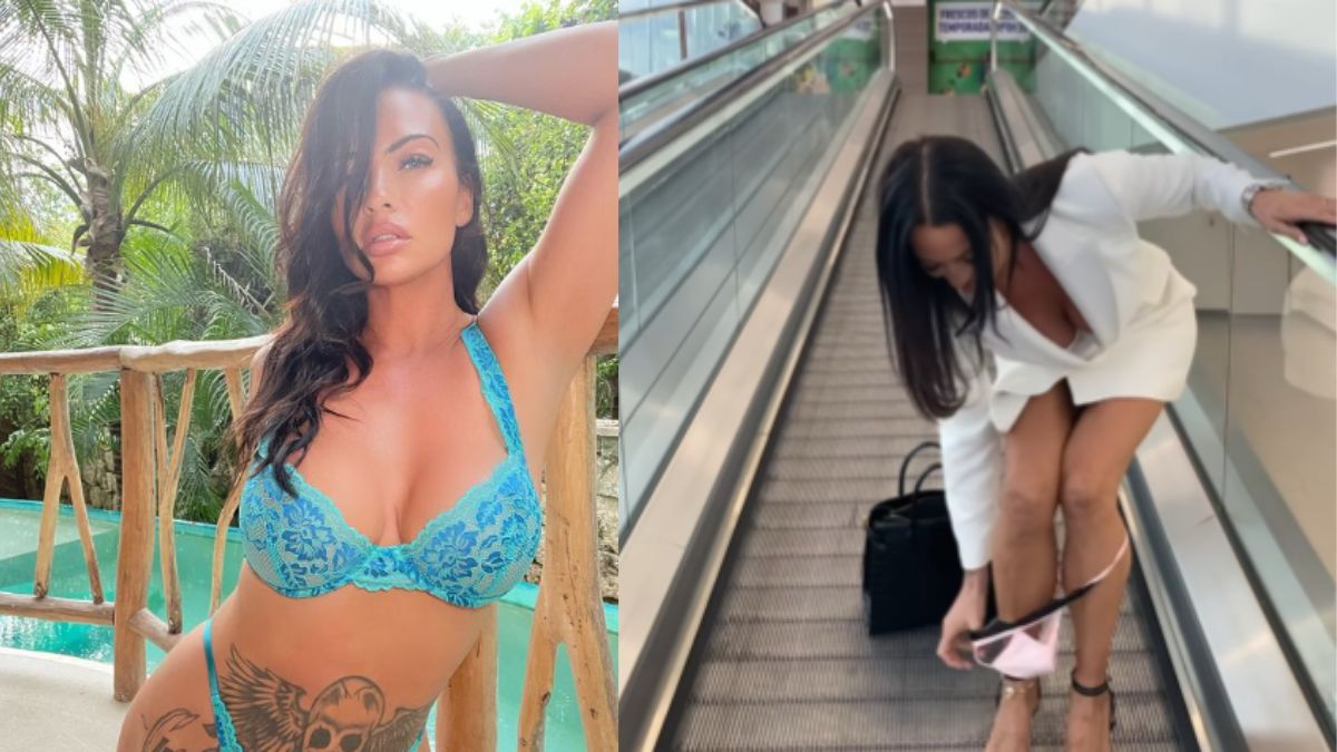 Chloe López se quita la ropa interior en público por esta razón