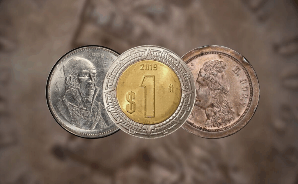 moneda de 1 peso en México